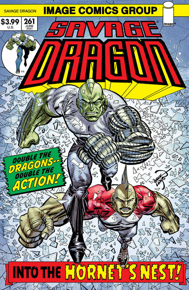 Savage Dragon #261 Cover B Retro 70s Trade Dress (Mature)