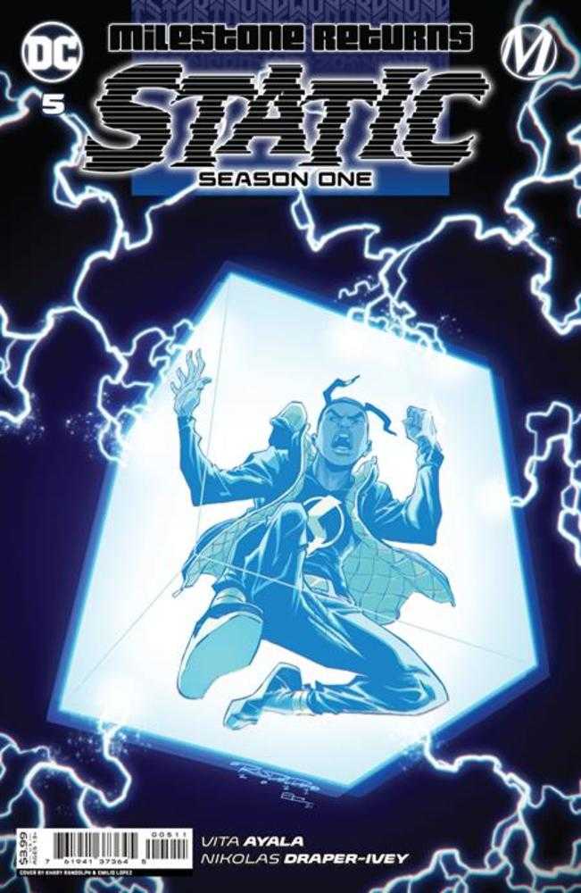 Static Season One #5 (Of 6) Cover A Khary Randolph