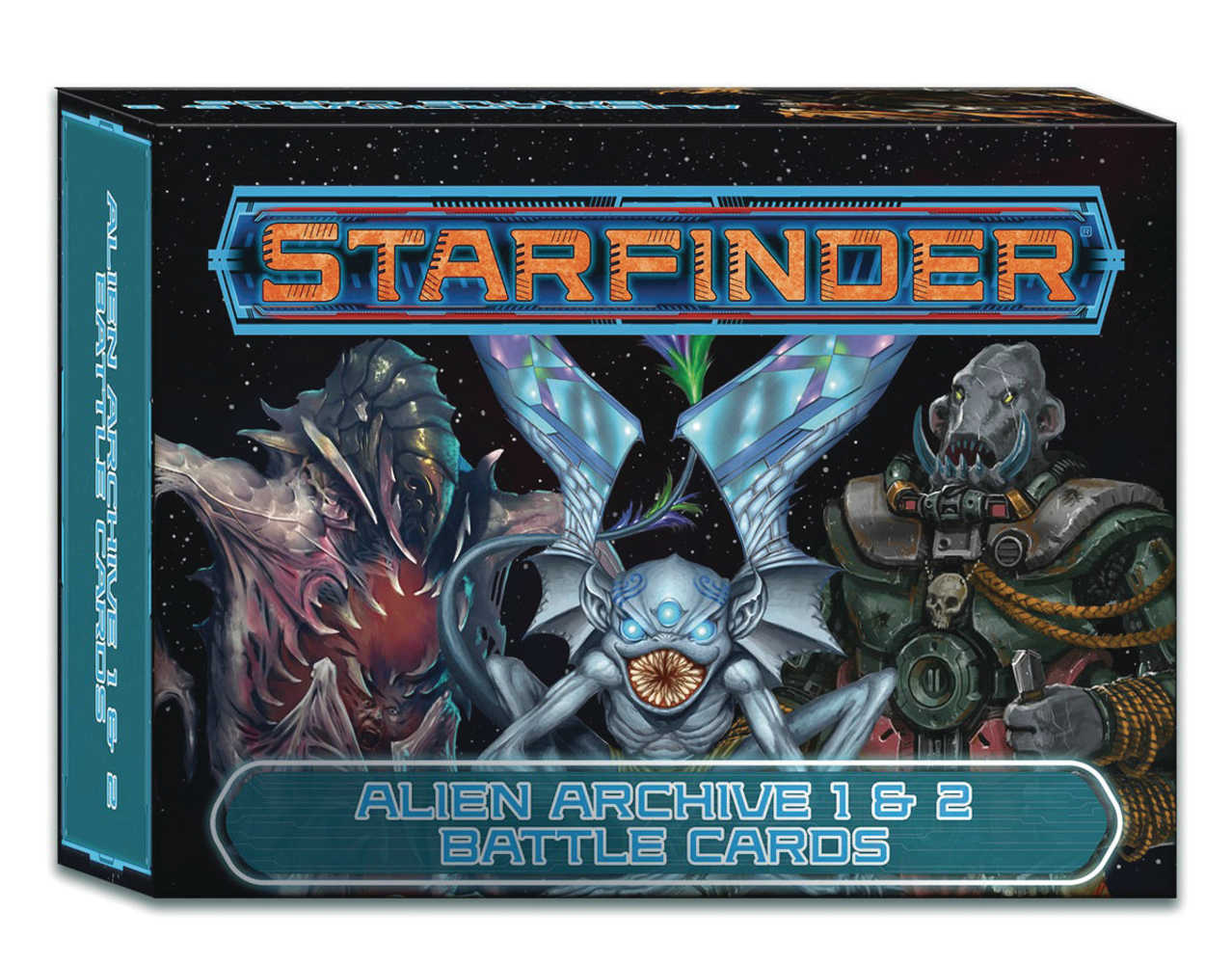 Starfinder 1st Edition: Alien Archive 1 & 2 Battle Cards