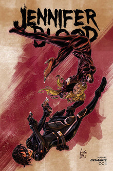 Jennifer Blood #4 Cover M Foc Federici Original (Mature)