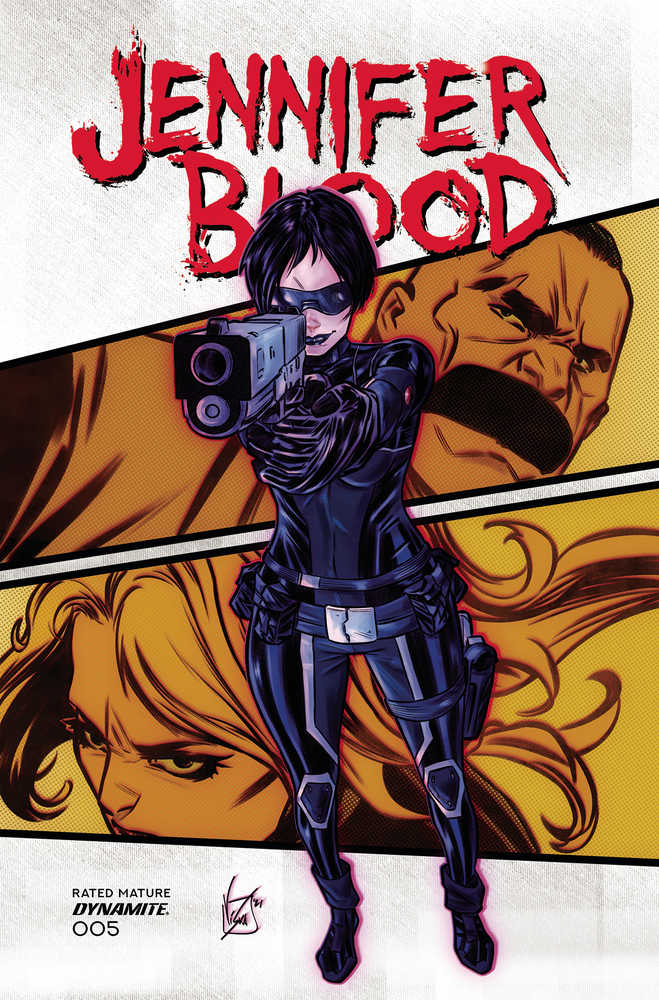 Jennifer Blood #5 Cover M Foc Federici Original (Mature)