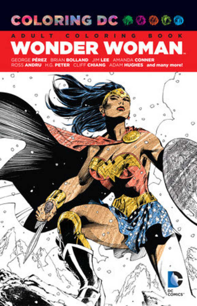 Coloring DC: Wonder Woman