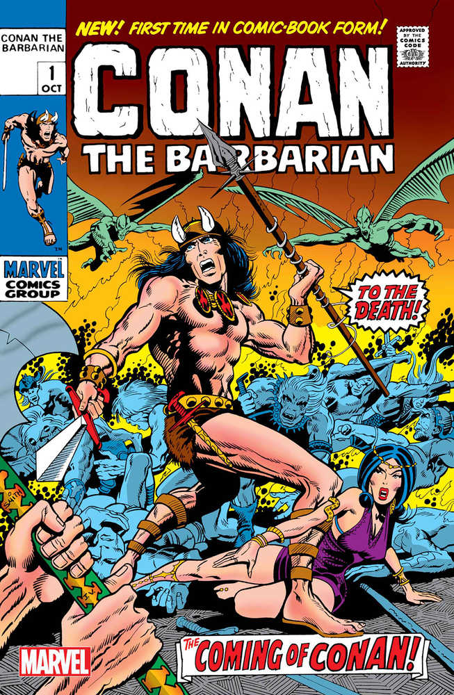 Conan The Barbarian #1 Facsimile Edition 2ND Printing