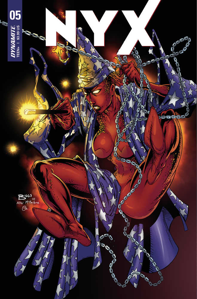 NYX #5 Cover J Foc Wizard Homage Biggs Original