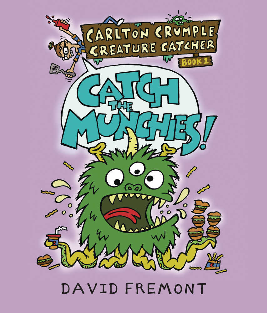 Carlton Crumple Creature Catcher Ya Graphic Novel Catch The Munchies (C