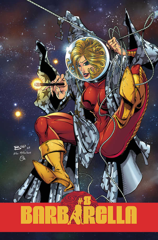Barbarella #8 Cover L Foc Wizard Homage Biggs Original