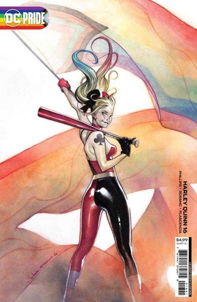 Harley Quinn #16 Cover C Olivier Coipel Pride Month Card Stock Variant