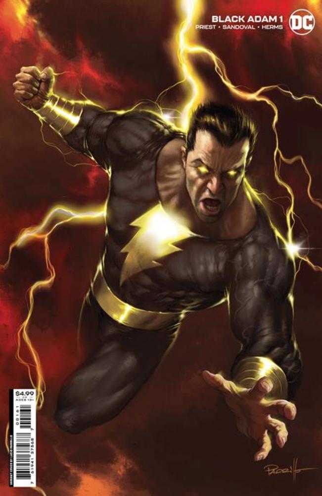 Black Adam #1 Cover C Lucio Parrillo Card Stock Variant