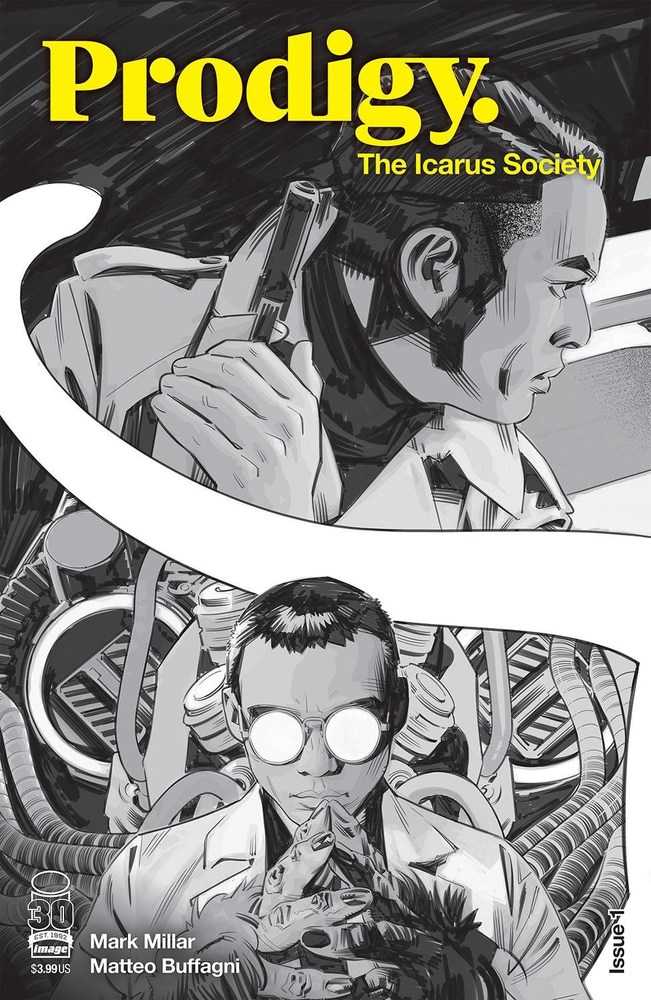 Prodigy Icarus Society #1 (Of 5) Cover B Buffagni Black & White (Mature)