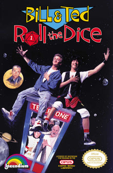 Bill & Ted Roll Dice #3 Cover C 5 Copy Variant Edition Video Game Homage