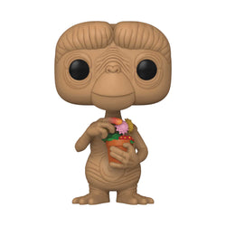 Pop Movies E.T. 40th E.T. with Flowers Vinyl Figure