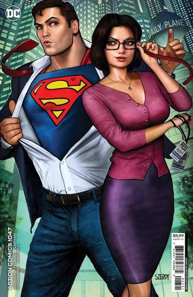 ACTION COMICS #1047 CVR B SZERDY CARD STOCK VAR