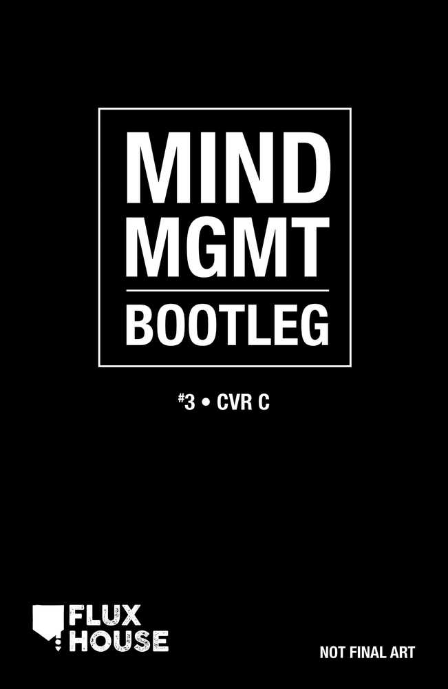 Mind Mgmt Bootleg #3 (Of 4) Cover C Perez
