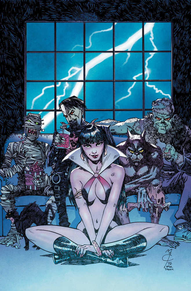 Vampirella Year One #1 Cover Za 7 Copy Foc Variant Edition Boys Homage Mc