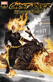 Ghost Rider Vengeance Forever #1 Larraz Diamond Retailer Variant