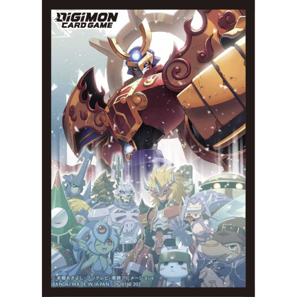 Digimon 2022 Official Sleeve Susanoomon 60 Pcs Card Sleeve Sealed Japanese