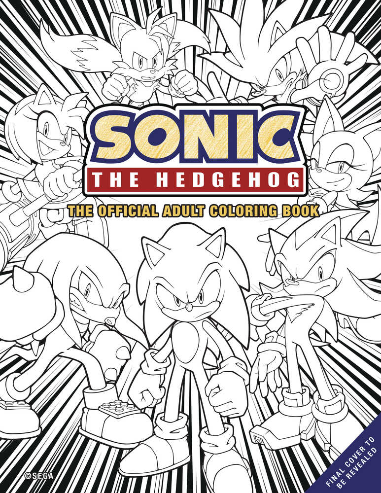 Sonic the Hedgehog: The Official Coloring Book