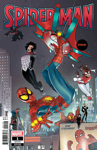 Spider-Man #1 Bengal Connecting Variant