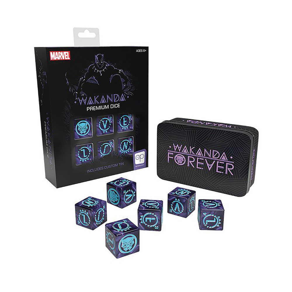 Marvel Black Panther - Premium d6 Dice Set