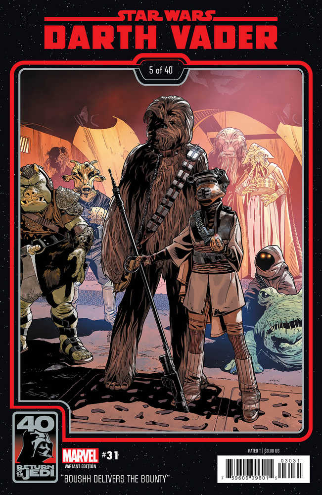 Star Wars Darth Vader #31 Return Jedi 40th Anniversary Variant