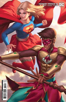 Monkey Prince #10 (Of 12) Cover B Ejikure Card Stock Variant (Batman vs Robin)