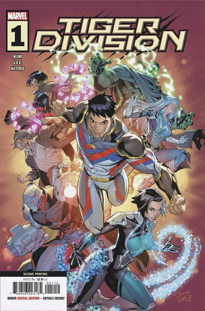 Tiger Division #1 (Of 5) 2ND Printing Artist Tbd Variant