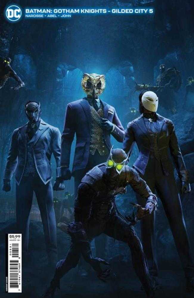 Batman Gotham Knights Gilded City #5 (Of 6) Cover C Video Game Card Stock Variant