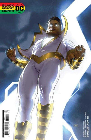 Black Adam #8 (Of 12) Cover D Taurin Clarke Black History Month Card Stock Variant