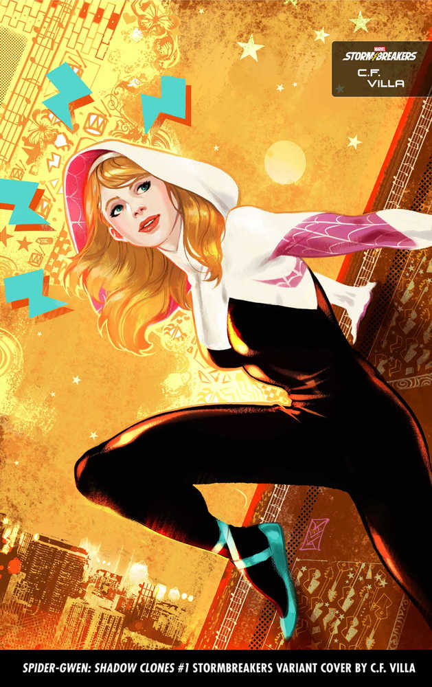 Spider-Gwen Shadow Clones #1 Villa Stormbreaker Variant