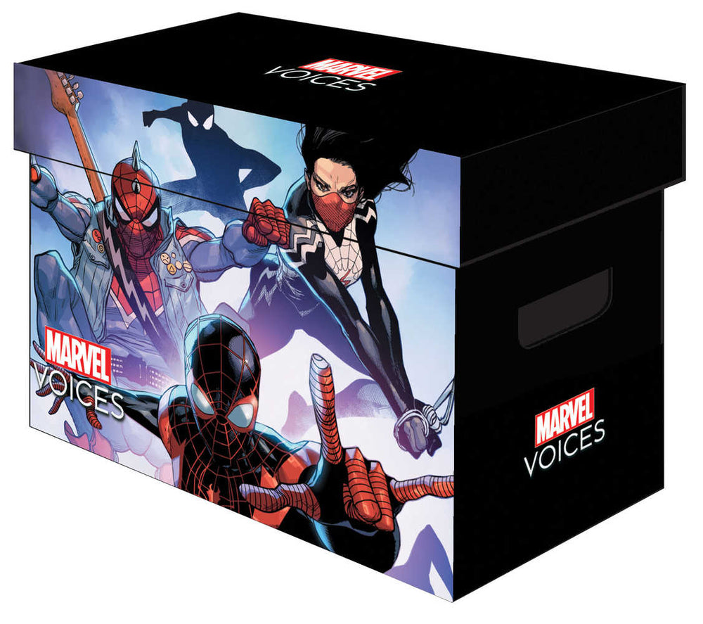 Marvel Graphic Comic Box Voices Spider-Verse