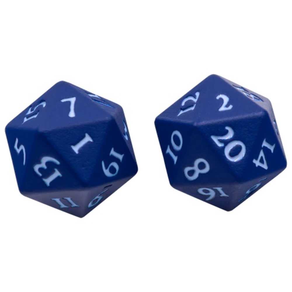 Vivid Heavy Metal d20 Set - Blue