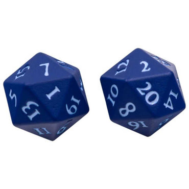 Vivid Heavy Metal d20 Set - Blue