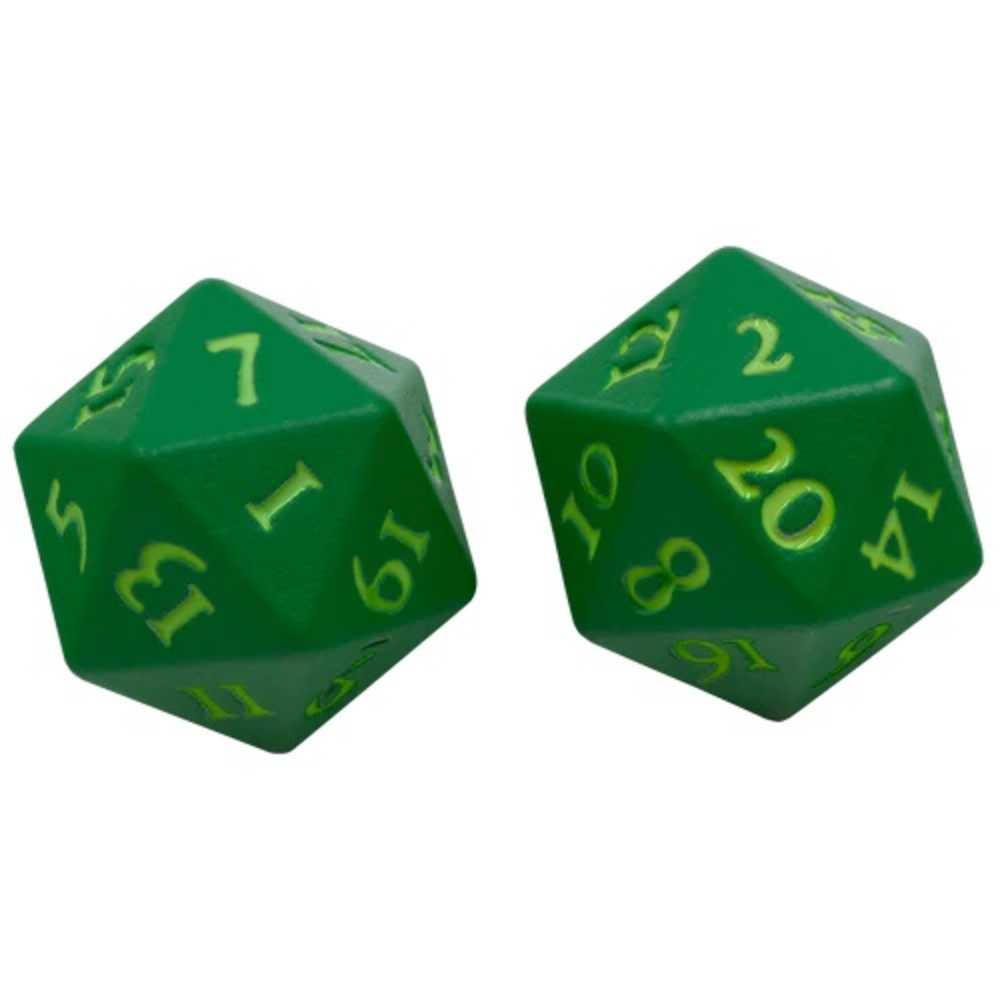 Vivid Heavy Metal d20 Set - Green