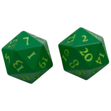 Vivid Heavy Metal d20 Set - Green