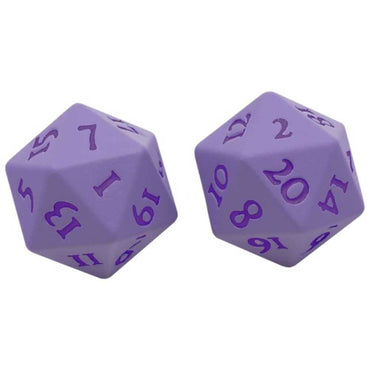 Vivid Heavy Metal d20 Set - Purple