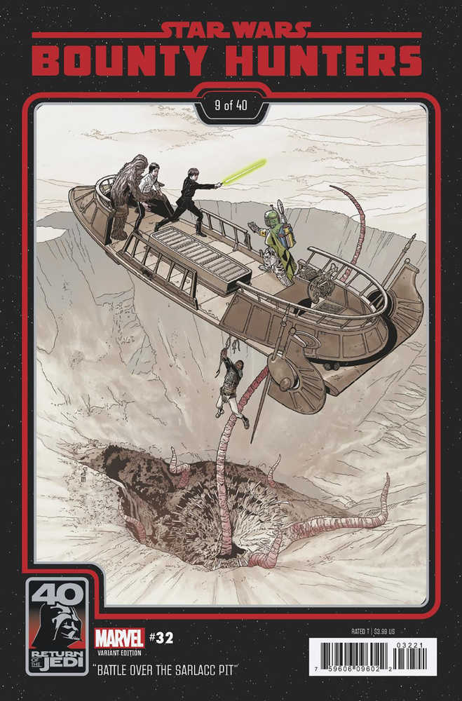 Star Wars Bounty Hunters #32 Return Of The Jedi 40th Ann Variant