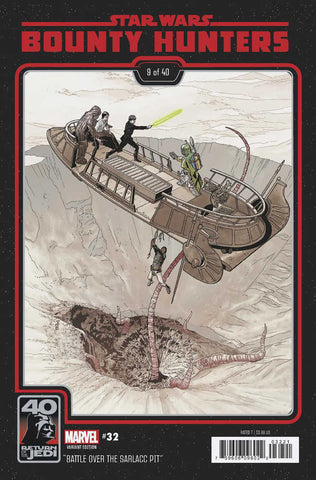 Star Wars Bounty Hunters #32 Return Of The Jedi 40th Ann Variant