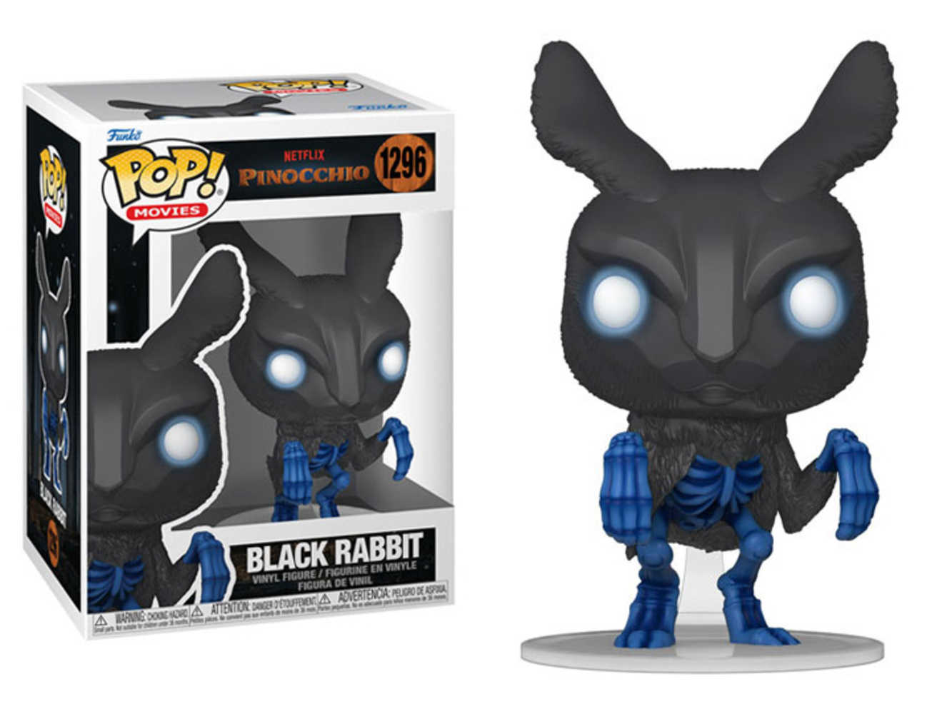 Funko Pop Netflix Pinocchio Black Rabbit 1296