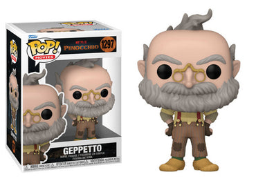 Funko Pop Netflix Pinocchio Gepetto 1297