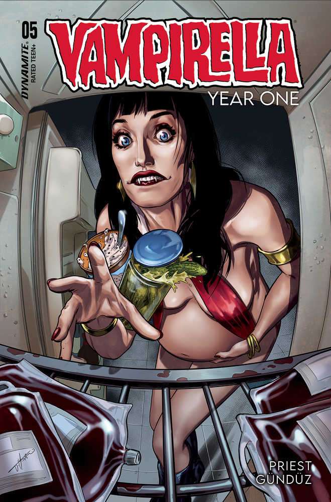 Vampirella Year One #5 Cover M Foc Timpano Original