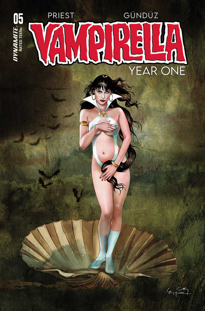 Vampirella Year One #5 Cover N Foc Gunduz Original