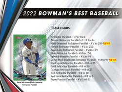 2022 Topps Bowman's Best Hobby Master Box