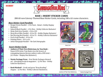 Topps 2022 Garbage Pail Kids Series 1 Book Worms Collector