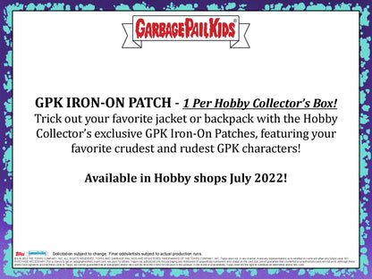 Topps 2022 Garbage Pail Kids Series 1 Book Worms Collector