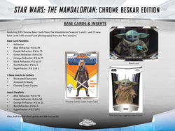 Topps 2022 Star Wars The Mandalorian Chrome Beskar Hobby Box