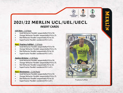 Topps 2021-22 Merlin Chrome UEFA Champions League Soccer Hobby Box