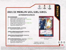 Topps 2021-22 Merlin Chrome UEFA Champions League Soccer Hobby Box