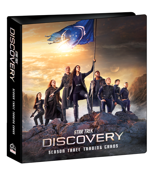 Star Trek Discovery Season 3 Trading Card Binder Album with P3 Promo