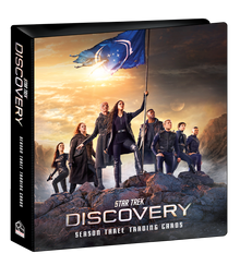 Star Trek Discovery Season 3 Trading Card Binder Album with P3 Promo