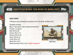 Topps 2022 Star Wars Book of Boba Fett Hobby Tin Box